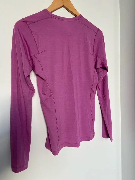 Arc'teryx Women's Long-Sleeve Crew Top - Alpen Glow Wool Blend - Picture 4 of 4